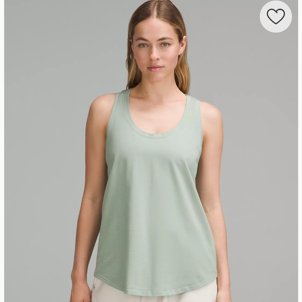 Lululemon Love tank top in size 4 in Palm Court